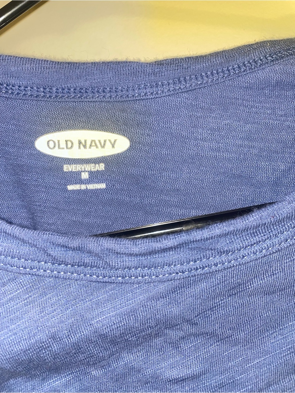 Old Navy Blue Short Sleeve Crewneck Tee - Picture 2 of 6